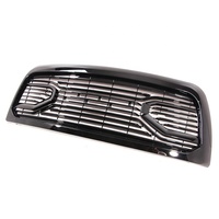 2010 2019 pièces de camionnette personnalisé grand klaxon brillant noir pare-chocs avant calandre pièces de carrosserie adaptées pour dodge Ram 2500 3500