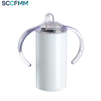 Bouteille d'Eau Sportive Forme Cola 350ml/500ml Sublimation Vierge, Bouteille à Boire en Acier Inoxydable & Gobelet pour Impression par Transfert Thermique
