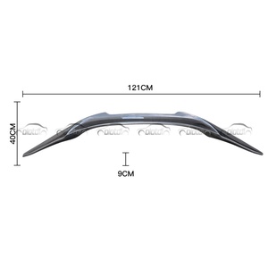 Aileron de coffre en carbone style V, becquet de coffre, spoiler arrière pour Toyota Supra MK5 A90 A91 GR 2019+ - Product Image 5