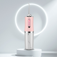 Hydropulseur Doux pour Dents et Gencives Sensibles, Jet Doux, 3 Niveaux de Pression, Irrigateur Buccal Portable, Sans Fil, Rechargeable
