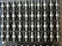 Eje de motor de mecanizado CNC, ranura estriada, eje largo corto, acero inoxidable, cromado, engranaje liso, servicio de personalización del eje