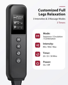 Leg <b>Massager</b> Air Compression Manual Wired Control Plug-In Home Use OEM ODM AS ALL STAR - Product Image 6