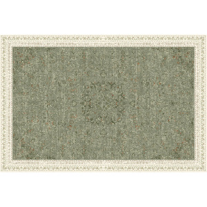 Persian Style Rug Rectangle Stain Resistant Living Room <b>Bedroom</b> Floor Mat Vintage Design Area Rug - Product Image 3