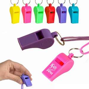 Sifflet de sécurité avec cordon, outil de survie d'urgence pour l'extérieur, cadeaux promotionnels d'entreprise, logo personnalisé, cadeaux pour événements - Product Image 1