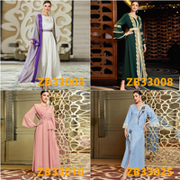 Abaya Kimono Turc Dubaï Hijab Musulman Vêtement Islamique Robe Kaftan Caftan Prière Robe Musulmane Islamique Vêtement Islamique Femme