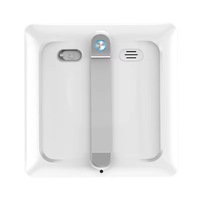 Robot de nettoyage de fenêtres automatique, double brosse à rouleaux, 6 modes, pulvérisation d'eau automatique, contrôlé par application, nettoyeur de fenêtres domestique