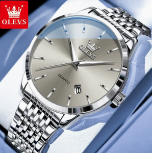 Reloj de Cuarzo OLEVS 2907 para Hombre, Diseño de Marca, Personalizado, de Acero Inoxidable, Clásico, Impermeable, de Lujo, Deportivo, para Negocios - Product Image 4