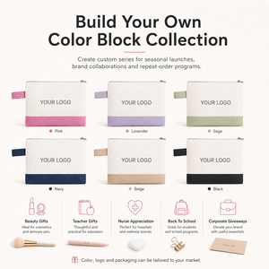 Bolsa <span class=keywords><strong>de</strong></span> Lona Personalizada con Bloques <span class=keywords><strong>de</strong></span> Color para Cosméticos, Kit Menstrual, Estuche <span class=keywords><strong>de</strong></span> Lápices y Bolsa <span class=keywords><strong>de</strong></span> Regalo Diaria, Venta al por Mayor - Product Image 5