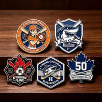 Épinglette en métal émaillé souple personnalisée pour casquette de baseball, insigne d'équipe sportive avec logo personnalisé, souvenir de remise de diplôme, épinglette de collection Uniquepin Brand