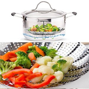 Vapeur en acier inoxydable de haute qualité, pour cuisine professionnelle, stock allemand - Product Image 4
