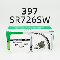 Baterías de botón al por mayor SII Silver SR626SW 377 SR936SW SR716SW SR516SW SR721SW SR726SW 394 315 317 362 397 1.55V