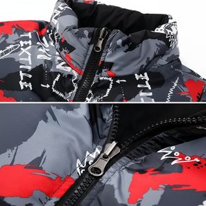 Chaqueta Acolchada de Lona Recubierta de Alta Calidad con Diseño Personalizado para Hombre y Mujer, Impermeable, Resistente al Viento, para Senderismo y Camping al Aire Libre - Product Image 1
