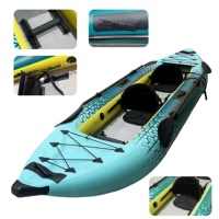 Kayak modulaire gonflable 2 places, longueur 3,1-4 m, pour expéditions polyvalentes, voyages et sports nautiques professionnels