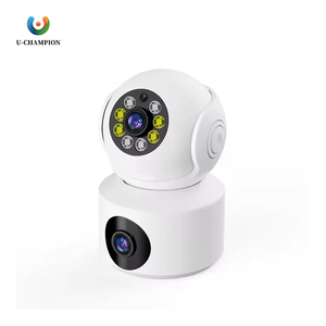 Le plus récent A11 1080P WIFI IP caméra réseau PTZ caméra 2MP sécurité extérieure CCTV double objectif PTZ caméra pour la maison - Product Image 1