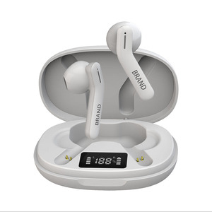 Écouteurs TWS 5.0 avec étui à affichage numérique LED, étanches IPX4, intra-auriculaires - Product Image 1