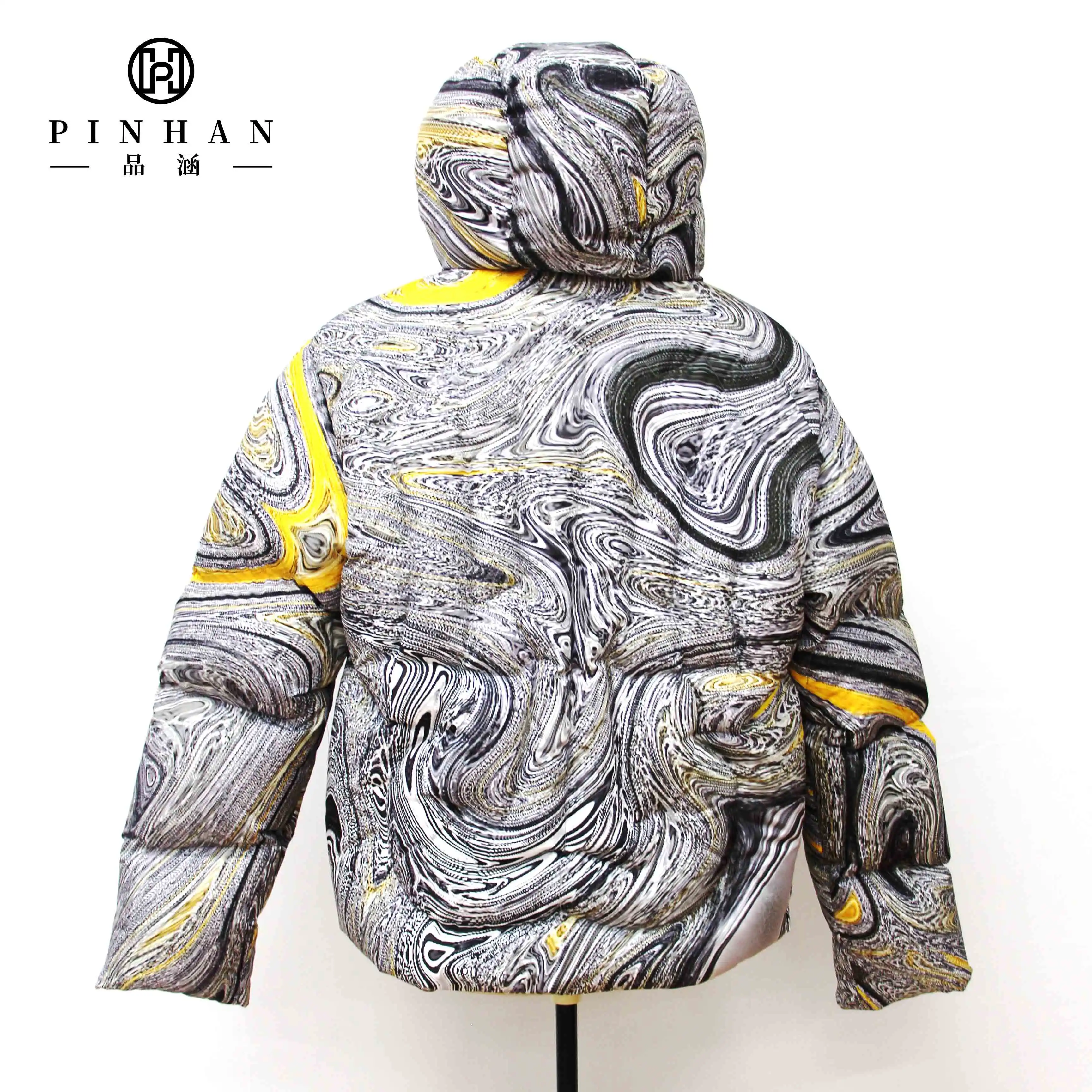 Custom Own Design Men's Puffer Jackets Warm Bubble Fashion Outdoor Coat Waterproof Comfortable Jackets