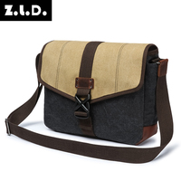 Vente en gros sac à bandoulière populaire pour homme sacs en toile à bandoulière