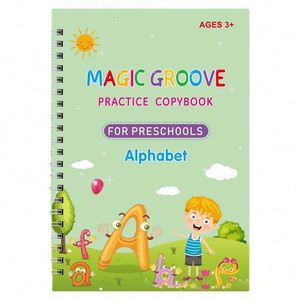 Cuaderno de Caligrafía Inglesa con Ranuras Personalizado al por Mayor para Niños - Libro de Práctica Mágico Reutilizable con Páginas de Papel, Colores Personalizados y Logotipo de Alta Calidad - Product Image 4