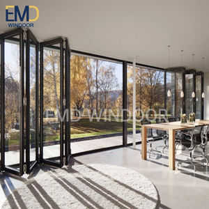 Portes pliantes en aluminium avec fonctionnement fluide et silencieux - Product Image 2
