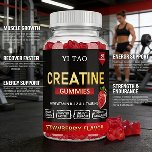 Custom <b>Creatine</b> Gummies Muscle Builder Supplement Fast Absorption Pre Workout Chewable OEM ODM Private Label - Product Image 3