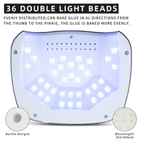 Lampe à ongles professionnelle ZHIJIA Sun S50 sans fil portable UV LED à séchage rapide 365/405nm pour le séchage des ongles