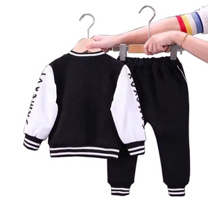 1 anno 2 bambini ragazzi tuta da Baseball primavera e autunno vestiti ragazzi set di <span class=keywords><strong>abbigliamento</strong></span> per bambini - Product Image 1