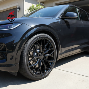 Cerchi Auto di Lusso Personalizzati, Neri Lucidi Monoblocco Concavi 21*9.5 21*10.5 Pollici, Forgiati 5X114.3 per <span class=keywords><strong>Tesla</strong></span> <span class=keywords><strong>Model</strong></span> Y 2019 - Product Image 5