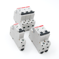 Disjoncteur miniature électrique 6ka 3p Din Rail AC Mini disjoncteurs panneau MCB