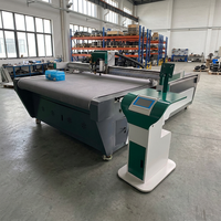Máquina de Corte de Espuma con Cuchilla Vibratoria CNC Automática para Espuma de Embalaje y Caucho, Cortadora CNC Digital de Cama Plana, Plotter con Certificación CE