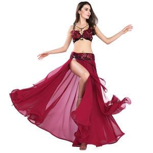 Nouvel ensemble de costumes sexy brodés de haute qualité avec soutien-gorge et <span class=keywords><strong>ceinture</strong></span> <span class=keywords><strong>pour</strong></span> la danse <span class=keywords><strong>orientale</strong></span>, le carnaval et les spectacles de danse du ventre - Product Image 1