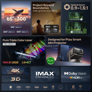 Proiettore Smart 4K Vidda C3 Ultra, 3200 Lumen CVIA Laser <span class=keywords><strong>a</strong></span> Tre Colori, Proiettore Gaming 4K Nativo 240Hz con Zoom Ottico 1.67x - Product Image 2