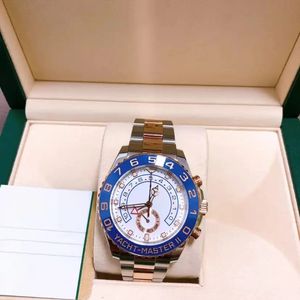 Reloj mecánico de alta calidad Chrono resistente al agua 44mm KF fábrica 116688 904l acero 7750 movimiento cerámica oro yate - Product Image 2