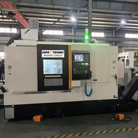 Tour CNC à double broche MS20Y léger, axe Y, haute précision, pour pièces de transmission automobile