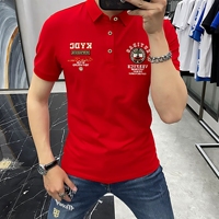 Nueva Camiseta de Punto Sólido Transpirable con Cuello Redondo para Hombre, Camiseta de Manga Corta, Tops Casuales Holgados, Spandex/Algodón 180g