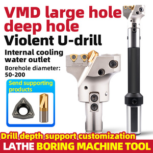 Punta a U per Foratura Profonda a Grande Apertura con Centratura VMD - Product Image 2