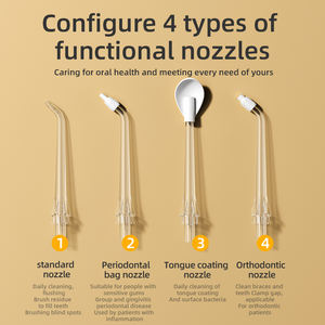 <span class=keywords><strong>Irrigador</strong></span> Bucal Portátil, Limpiador <span class=keywords><strong>Dental</strong></span> Eléctrico, Chorro de Agua para Limpieza <span class=keywords><strong>Dental</strong></span> Profesional - Product Image 4