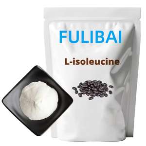สารเติมแต่งอาหาร กรดอะมิโน แอล-ไอโซลูซีน ความบริสุทธิ์ 99% ผงสีขาว CAS เลขที่ 73-32-5 ยี่ห้อ FULIBAI - Product Image 2