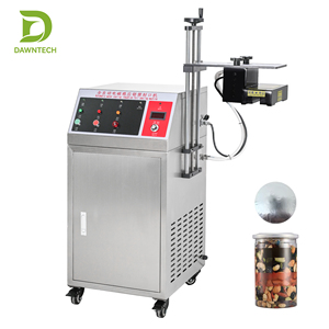 Machine de scellage automatique à induction pour feuilles d'aluminium, de bureau, continue, pour bouteilles et bocaux en verre et plastique, aliments, boissons, produits chimiques - Product Image 1