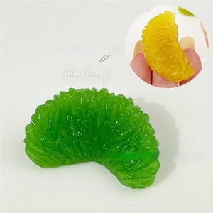 Nuevo Juguete Antiestrés de Gel Transparente que Cambia de Color Naranja, Juguete Sensorial para Relajación de Escritorio, Regalo para Fiestas - Product Image 5