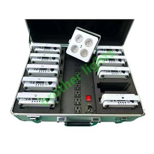 Mini Uplight 4x18W RGBWA UV 6 en 1 Batería Uplight inalámbrico <span class=keywords><strong>DMX</strong></span> LED up iluminación boda Dj escenario fiesta Par Light - Product Image 6