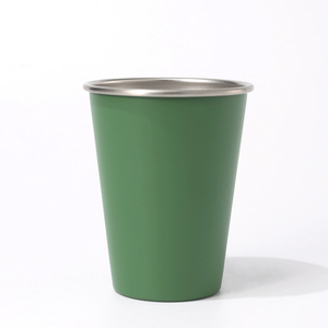 DF Nouvelle Tasse Isotherme en Acier Inoxydable de Qualité Alimentaire 350ML - Conception Épaissie Portable pour le Camping en Plein Air et le Curling - Product Image 2