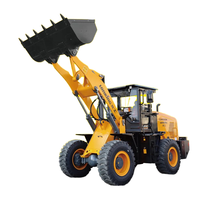 Lonking 3.5 Ton roda pemuat CDM835 depan Mini Loader kinerja baik Backhoe mesin pemuat Motor pompa inti ember