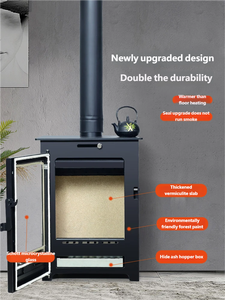 <span class=keywords><strong>Chimenea</strong></span> Moderna de Leña Independiente de Alta Seguridad y Eficiencia Energética con Control Remoto para el Hogar, <span class=keywords><strong>Bajo</strong></span> <span class=keywords><strong>Consumo</strong></span> de Energía - Product Image 5