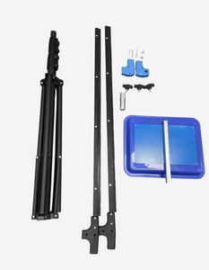 Portacanne da Pesca Regolabile in Alluminio Rastrelliera da Spiaggia Picchetto Tripode Supporto a Staffa per Battute di Pesca - Product Image 2