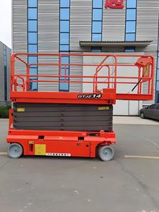 Platform pengangkat gunting energi ganda elektrik Diesel kapasitas 2-ton cocok untuk Pemuatan dan pembongkaran gudang - Product Image 5