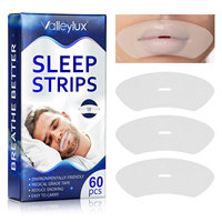 Valleylux Marque Privée Améliore la Qualité du Sommeil Soulagement Instantané des Ronflements Dispositifs Anti-Ronflement Bande Buccale Anti-Ronflement pour le Sommeil