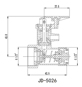 1/2 "Nickle Pated <span class=keywords><strong>Chauffe</strong></span>-<span class=keywords><strong>eau</strong></span> électrique Température Soupape de décharge en laiton <span class=keywords><strong>Clapet</strong></span> <span class=keywords><strong>anti</strong></span>-<span class=keywords><strong>retour</strong></span> de sécurité - Product Image 2
