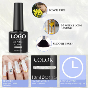 <span class=keywords><strong>Esmalte</strong></span> <span class=keywords><strong>de</strong></span> <span class=keywords><strong>Uñas</strong></span> Profesional al por Mayor, Marca Privada, Suministros para Salón, Gel Natural Aurora Mermaid, Colores <span class=keywords><strong>Pastel</strong></span> Brillantes, Acabado Brillante - Product Image 3