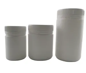 <span class=keywords><strong>BPA</strong></span> الحرة العبث قفل الطب زجاجة بلاستيكية مصنوعة من مادة البولي يورثين عالية الكثافة لمسحوق مع غطاء مقاوم للعبث من الشركة المصنعة - Product Image 1