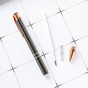 Stylo Bille Rétractable à Double Bobine pour Fabricant Grossiste, Personnalisable avec Logo, Corps en Aluminium 1,0 mm pour Publicité - Product Image 5